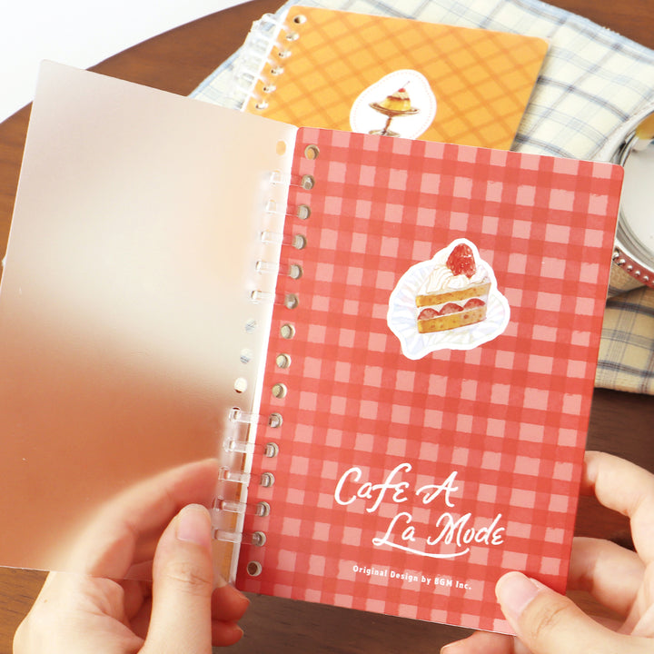 BGM Sticker Collection Album: Café à la Mode Shortcake — with packaging