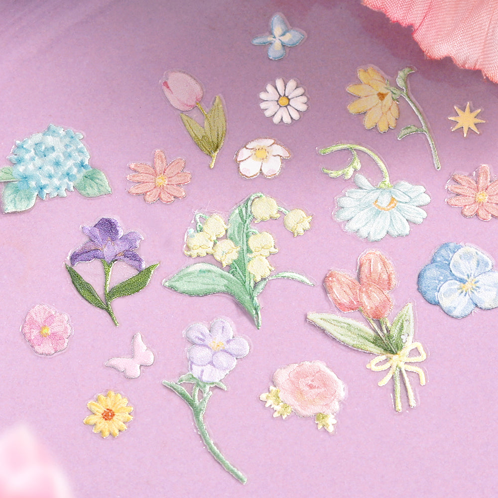 BGM Icing Seal: Fluffy Bouquet — side view