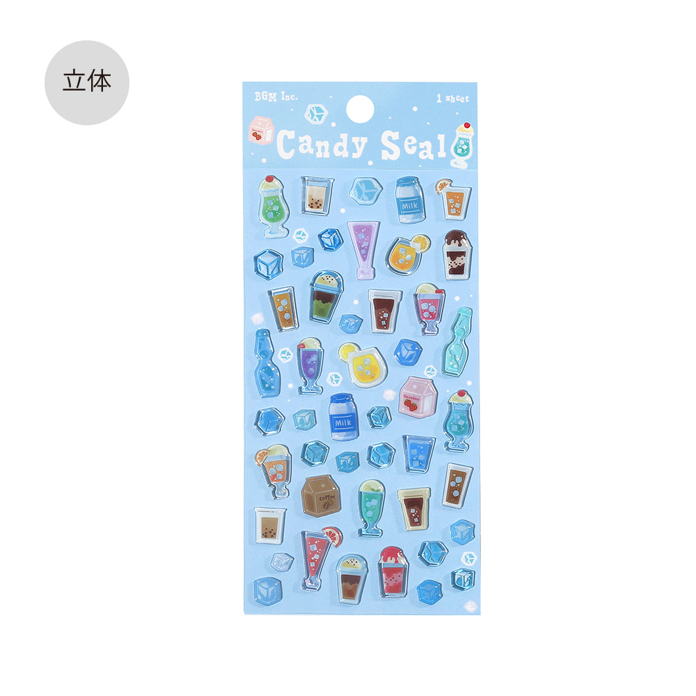 BGM Candy Seal - Iced drink — front view