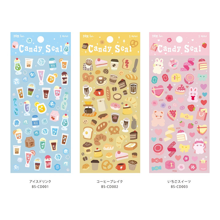 BGM Candy Seal - Iced drink — angle view