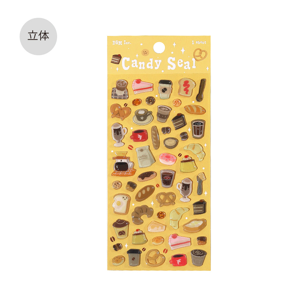 BGM Candy Seal - Coffee Break — front view