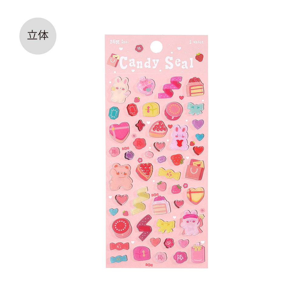 BGM Candy Seal - Strawberry Sweets — front view