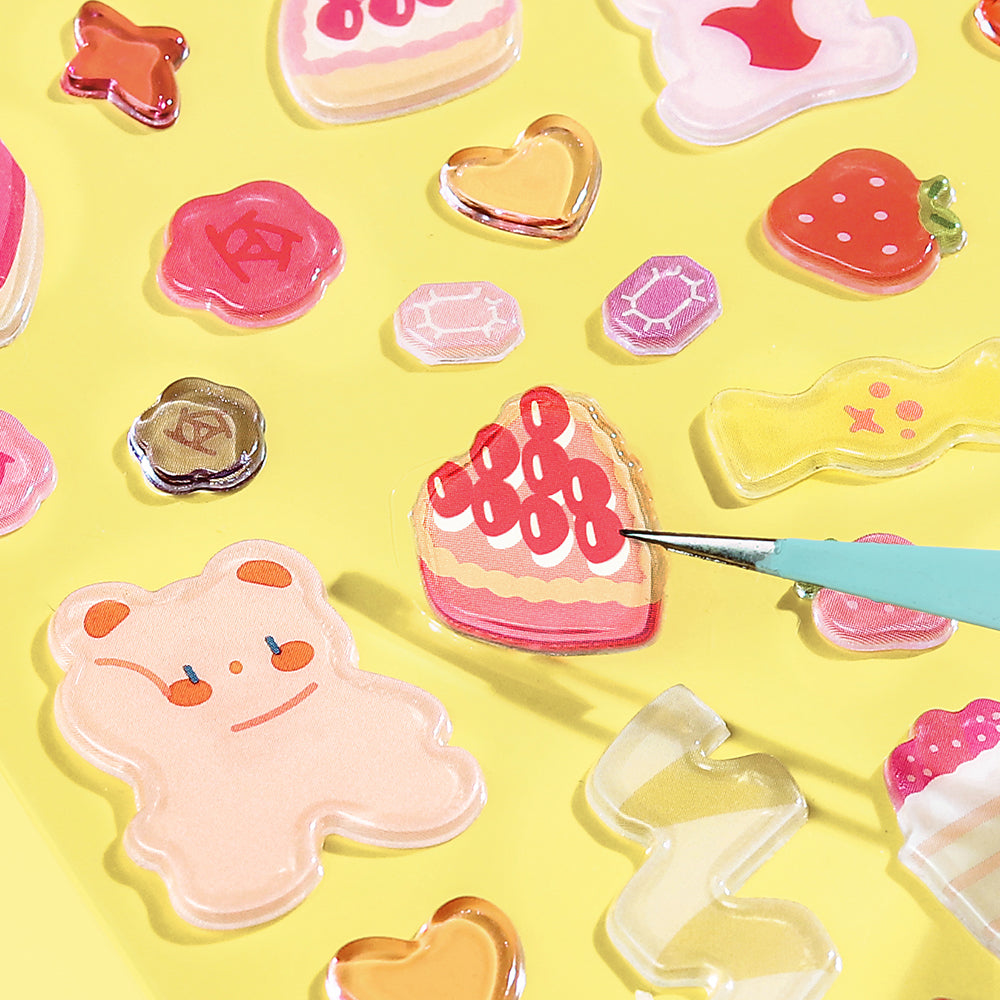 BGM Candy Seal - Strawberry Sweets — side view