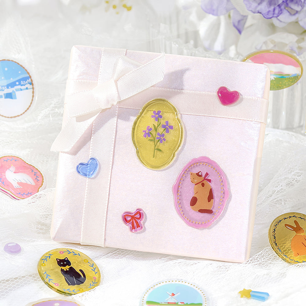 BGM Candy Seal - Colorful Brooch — with packaging