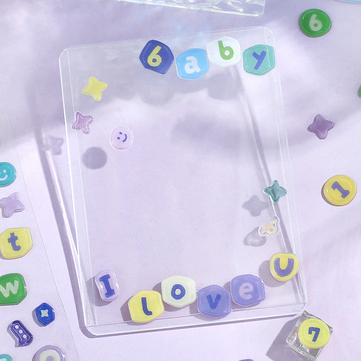 BGM Candy Seal - Numeric Alphabet — with packaging