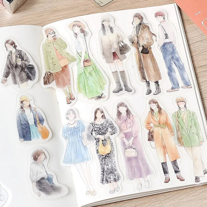 BGM Coordinating Sticker: Cherie - Daikanyama — detail view