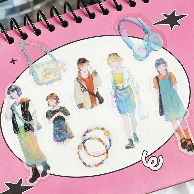 BGM Coordinating Sticker: Cherie - Harajuku — with packaging