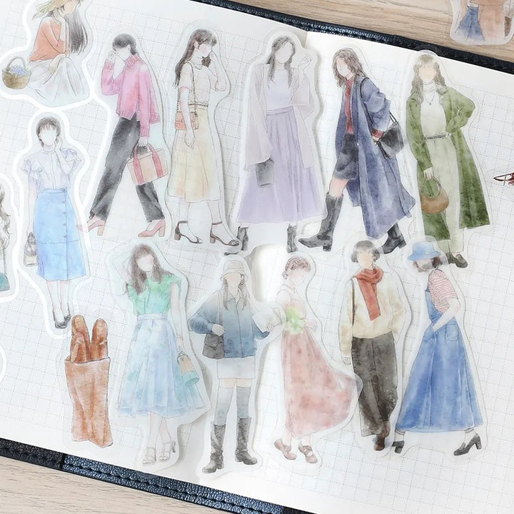 BGM Coordinating Sticker: Cherie - Paris — with packaging
