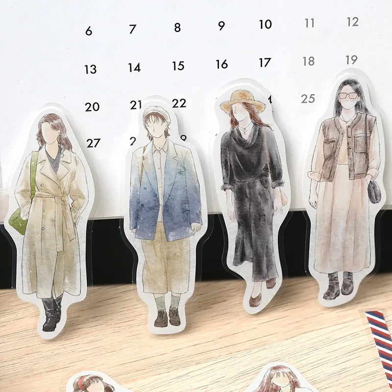 BGM Coordinating Sticker: Cherie - London — detail view