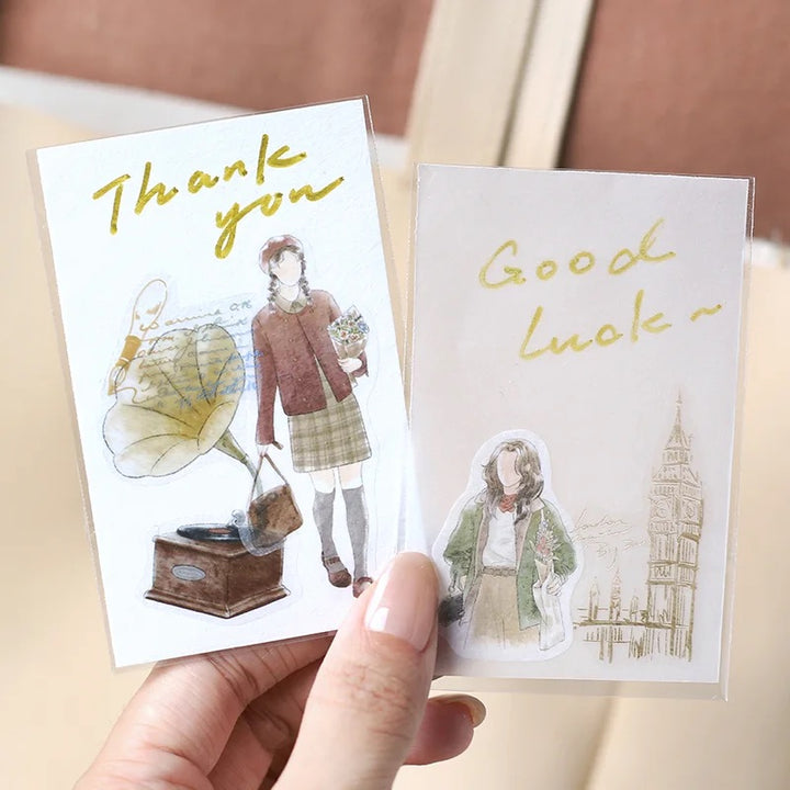 BGM Coordinating Sticker: Cherie - London — with packaging