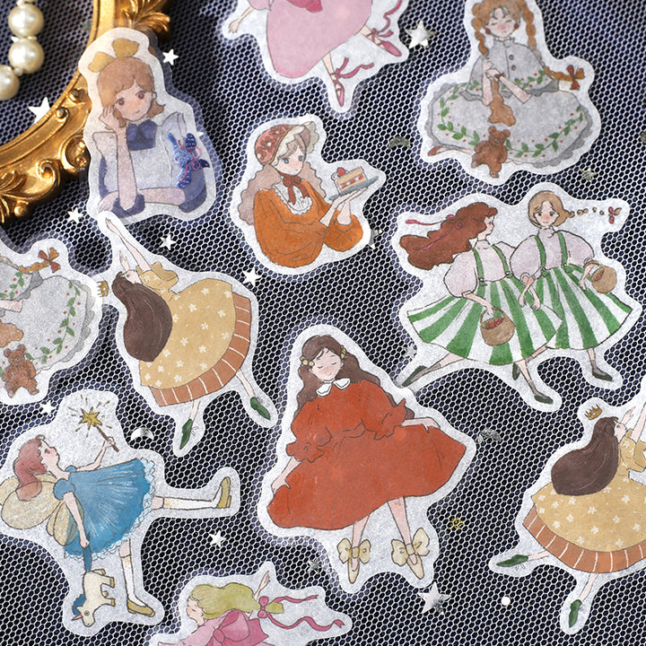BGM Coordinating Sticker: Virgin Picture Book - Princess — in use