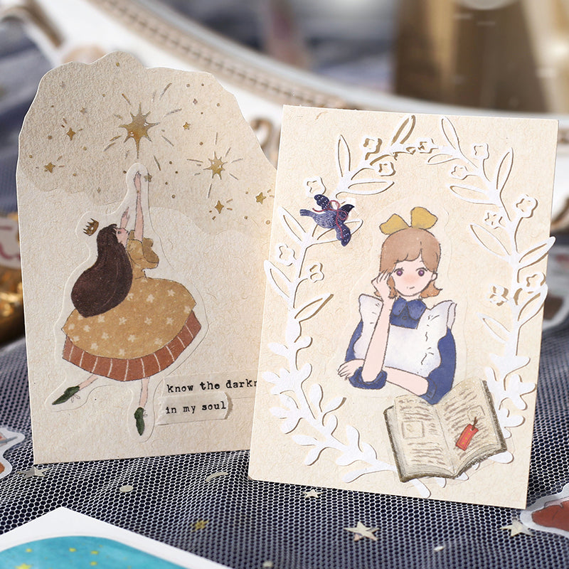 BGM Coordinating Sticker: Virgin Picture Book - Princess — angle view