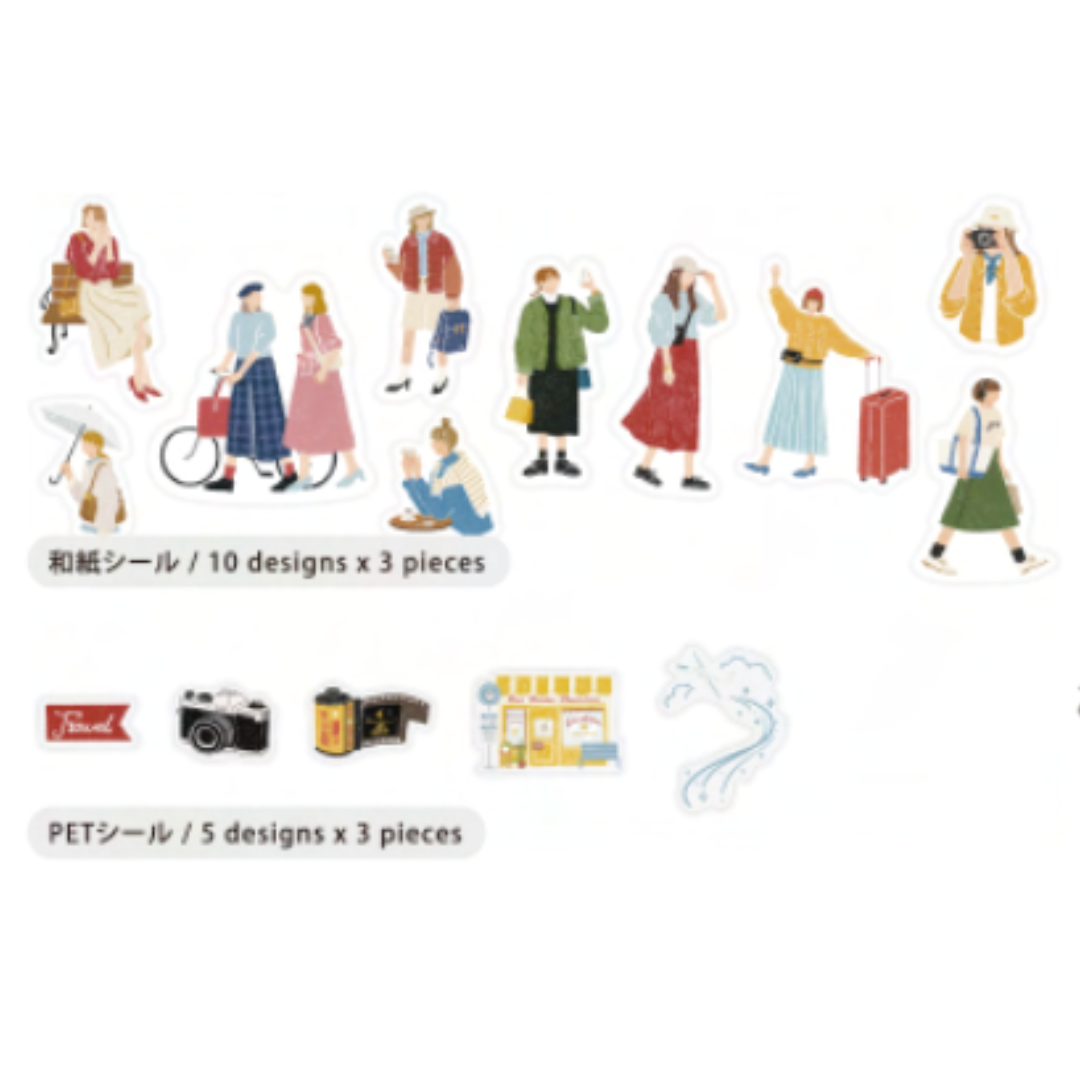 BGM Coordinating Sticker: Virgin Picture Book - Girls Trip — front view
