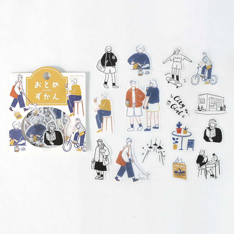 BGM Coordinating Sticker: Virgin Picture Book - City — with packaging