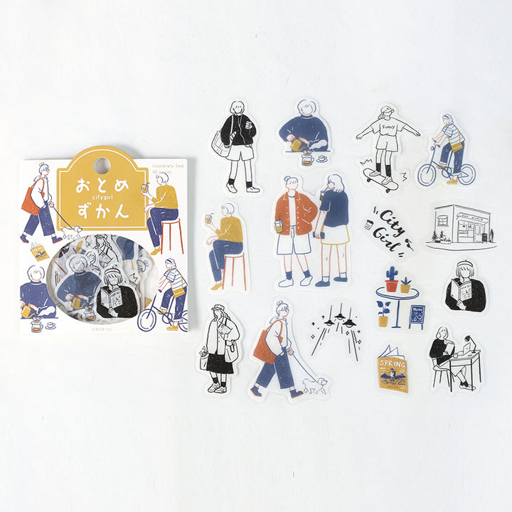 BGM Coordinating Sticker: Virgin Picture Book - City — with packaging