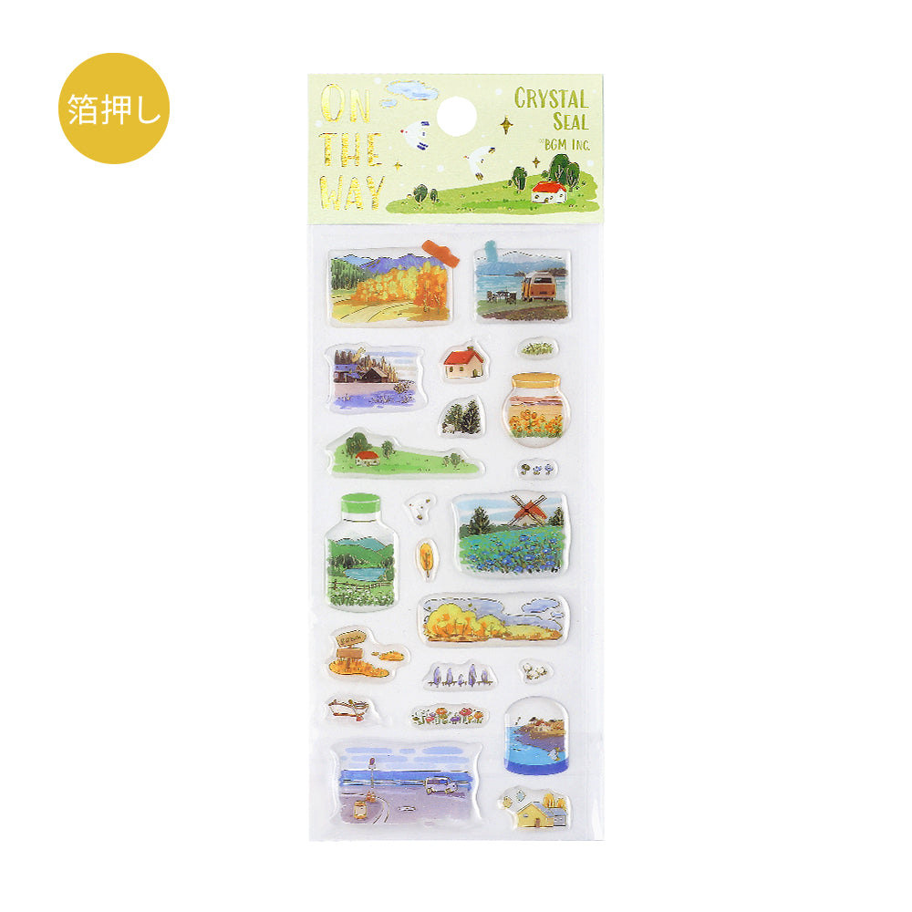 BGM Crystal Seal - Traveling Scenery — front view