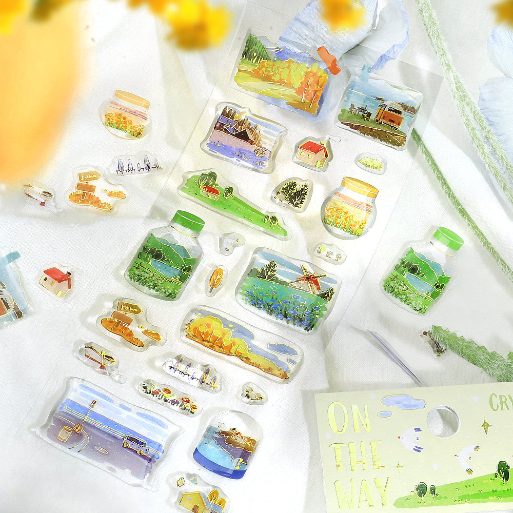 BGM Crystal Seal - Traveling Scenery — side view