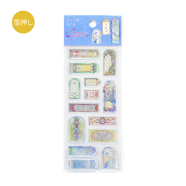 BGM Crystal Seal - Stained Glass — front view