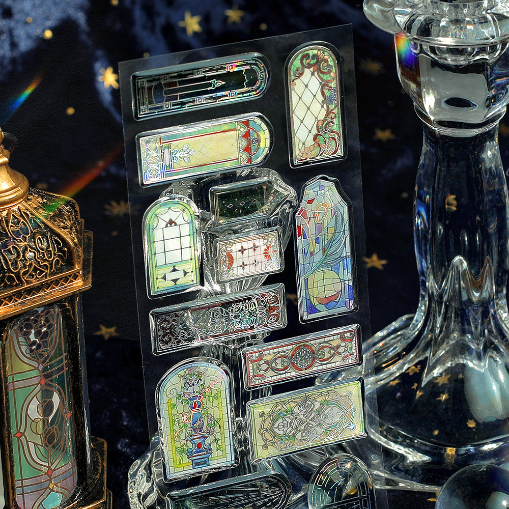 BGM Crystal Seal - Stained Glass — detail view