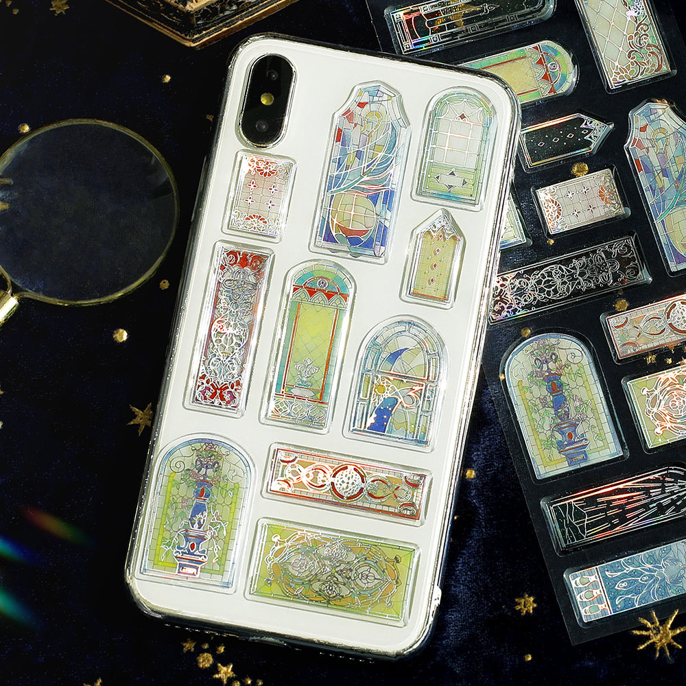 BGM Crystal Seal - Stained Glass — in use