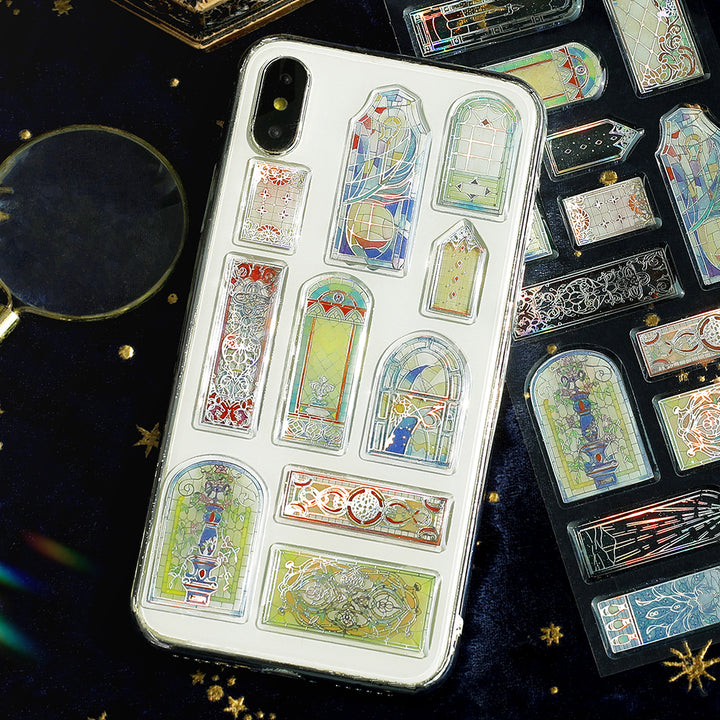 BGM Crystal Seal - Stained Glass — in use