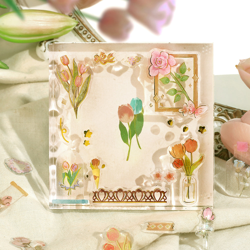 BGM Crystal Seal - Garden — with packaging