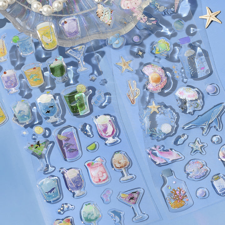 BGM Summer Limited Crystal Seal - Sea and Soda — with packaging