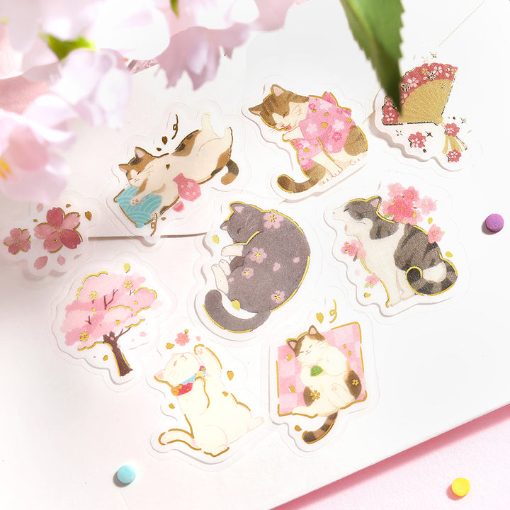 BGM Cherry Blossom Limited Edition: Nekoura-ra — detail view