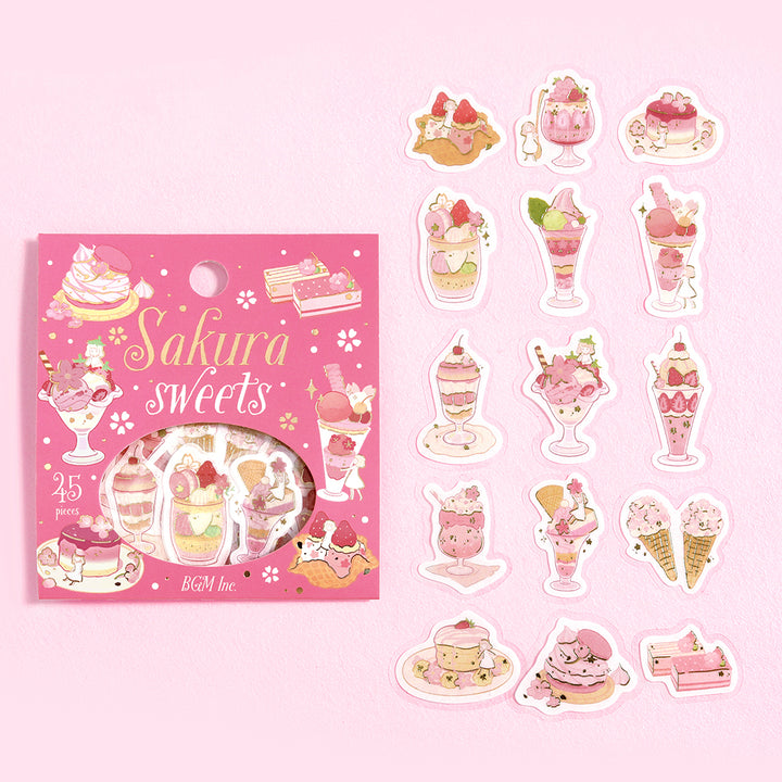 BGM Cherry Blossom Limited Edition: Cherry Blossom Sweets — side view