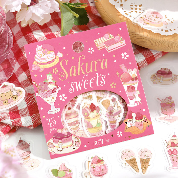 BGM Cherry Blossom Limited Edition: Cherry Blossom Sweets — in use