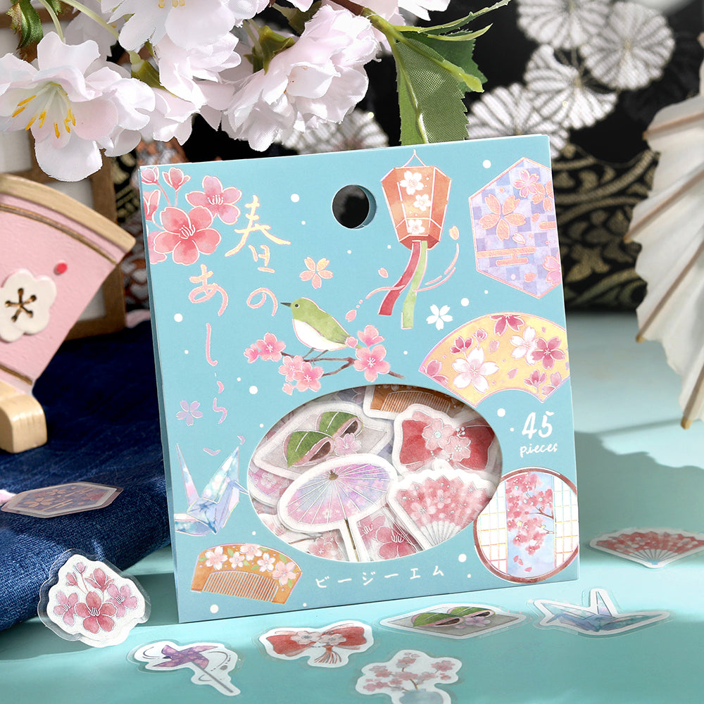 BGM Cherry Blossom Limited Edition: Spring Arrangement — in use