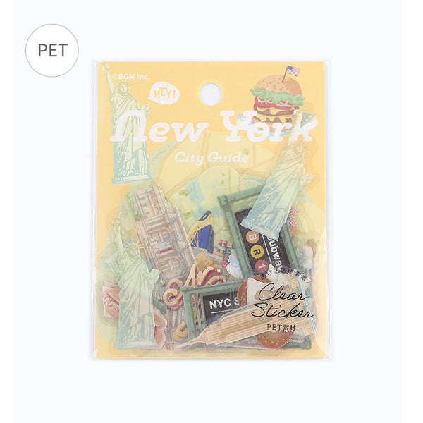 BGM Clear Seal: City Walk - New York — front view