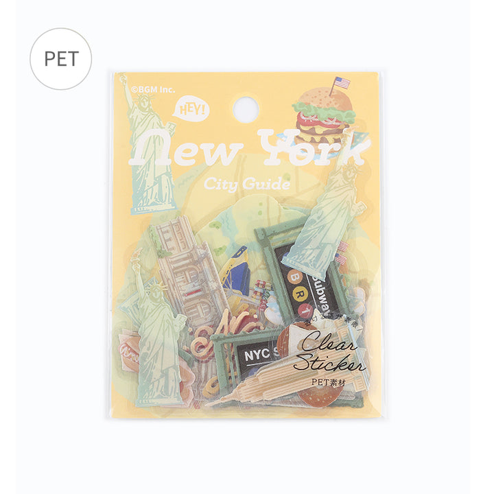BGM Clear Seal: City Walk - New York — front view