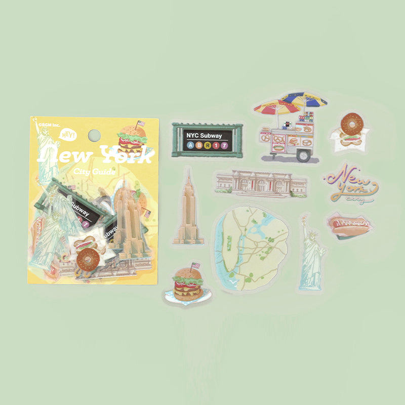 BGM Clear Seal: City Walk - New York — side view