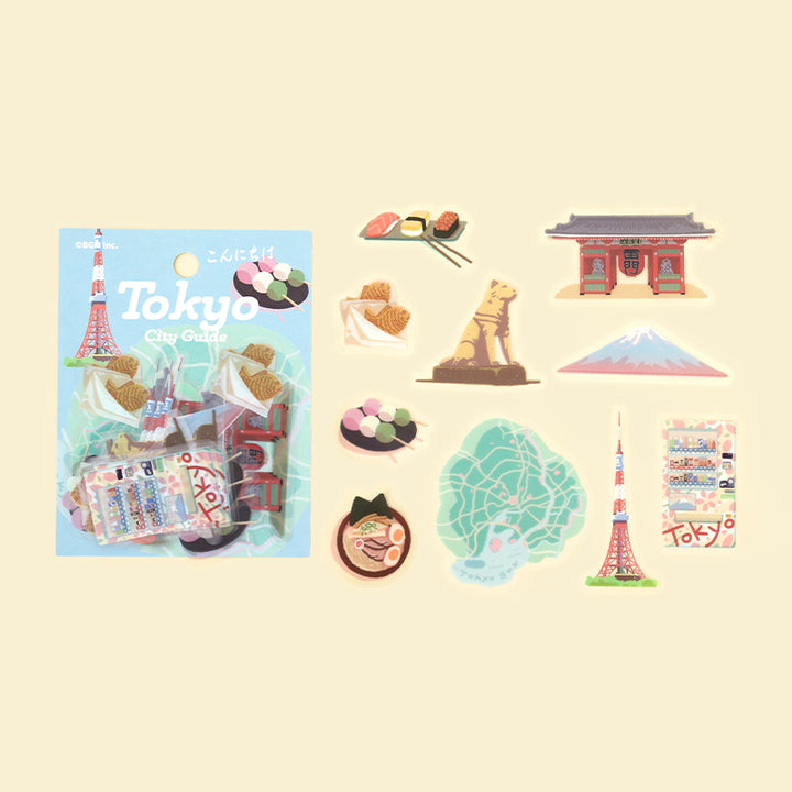 BGM Clear Seal: City Walk - Tokyo — side view