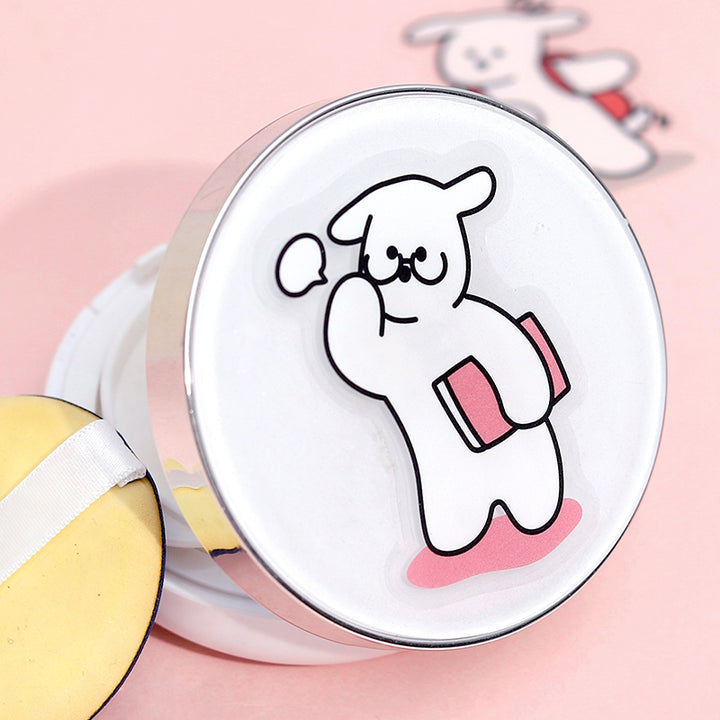 BGM Clear Seal: Puppy Petit - Pink — with packaging