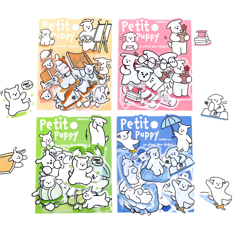 BGM Clear Seal: Puppy Petit - Pink — in use