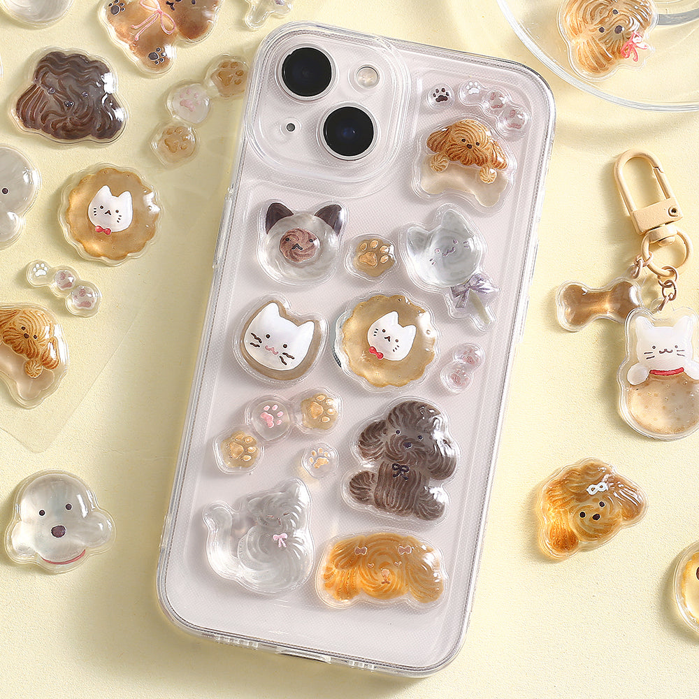 BGM Kyururun Seal: Fluffy Animals — with packaging