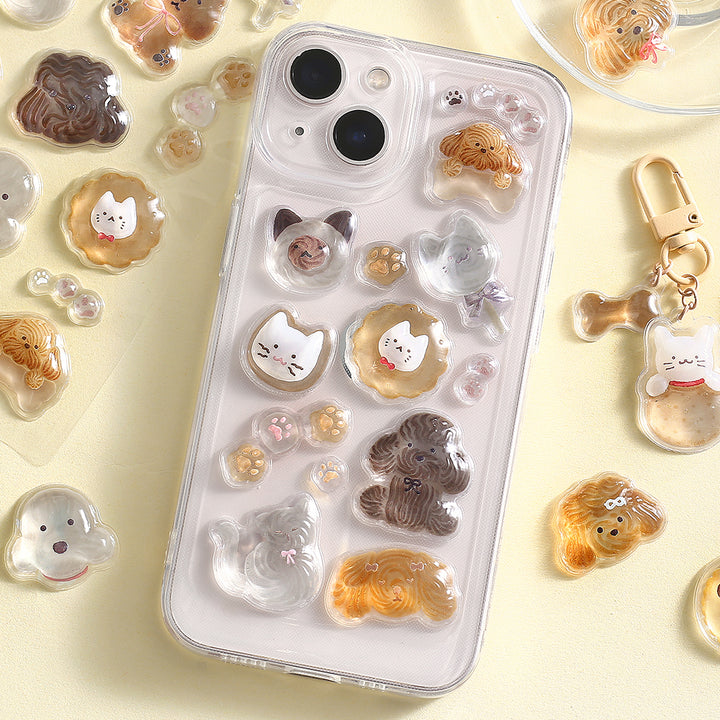 BGM Kyururun Seal: Fluffy Animals — with packaging