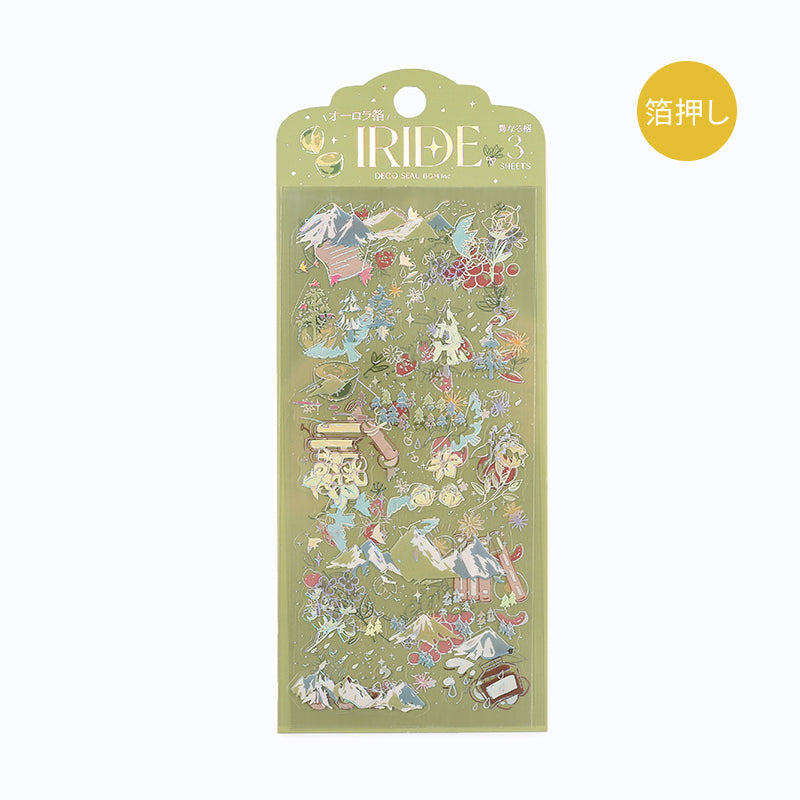 BGM Foil Stamping Iride Seal: Iride - Natural — side view