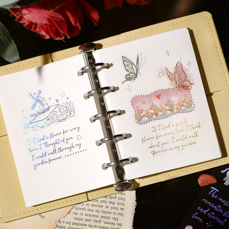 BGM Foil Stamping Iride Seal: Iride - Flower Language — in use