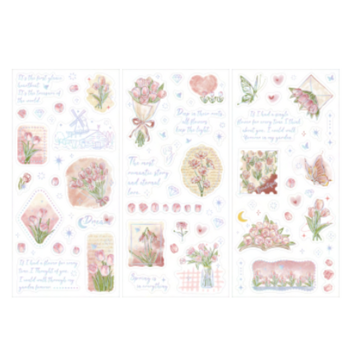 BGM Foil Stamping Iride Seal: Iride - Flower Language — detail view
