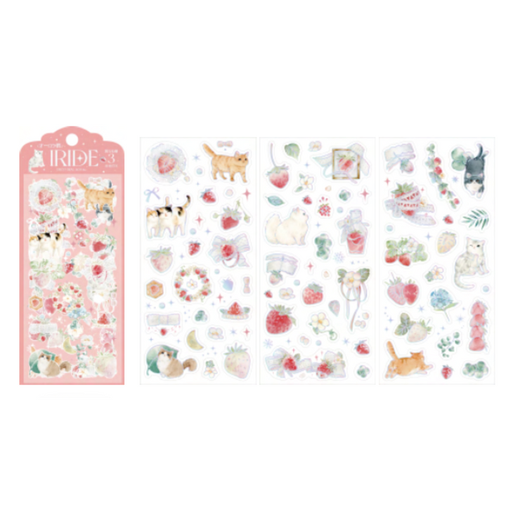 BGM Foil Stamping Iride Seal: Iride - Cat — front view