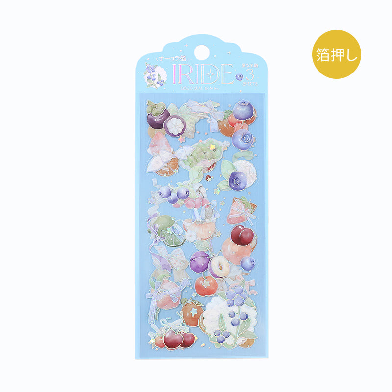 BGM Foil Stamping Iride Seal: Iride - Fruit — side view