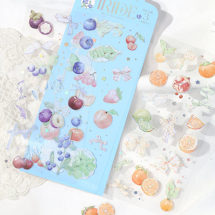 BGM Foil Stamping Iride Seal: Iride - Fruit — close-up
