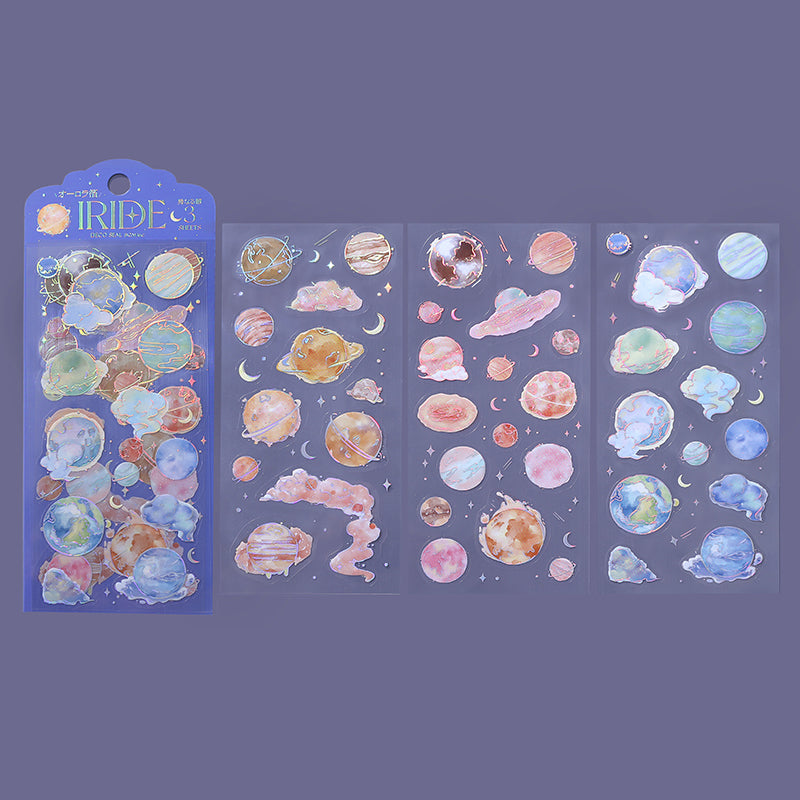 BGM Foil Stamping Iride Seal: Iride - Universe — with packaging