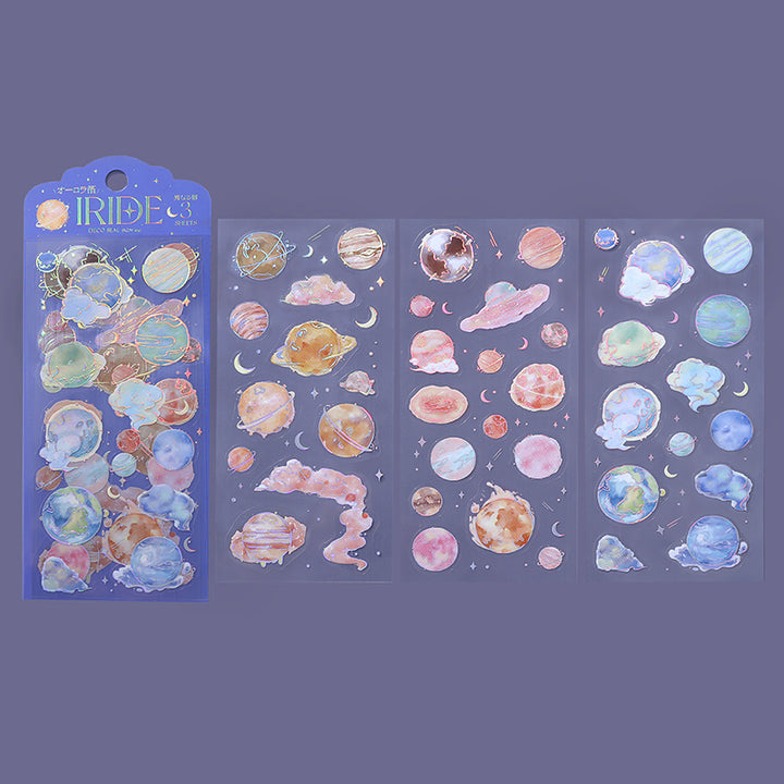 BGM Foil Stamping Iride Seal: Iride - Universe — with packaging