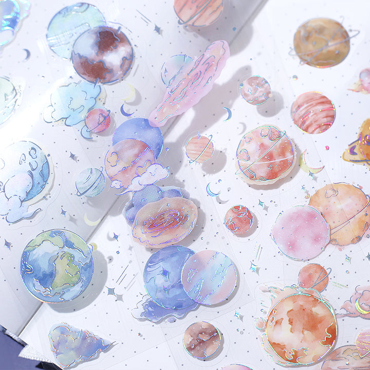 BGM Foil Stamping Iride Seal: Iride - Universe — close-up