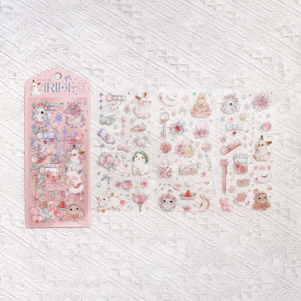 BGM Foil Stamping Iride Seal: Iride - Rabbit — front view