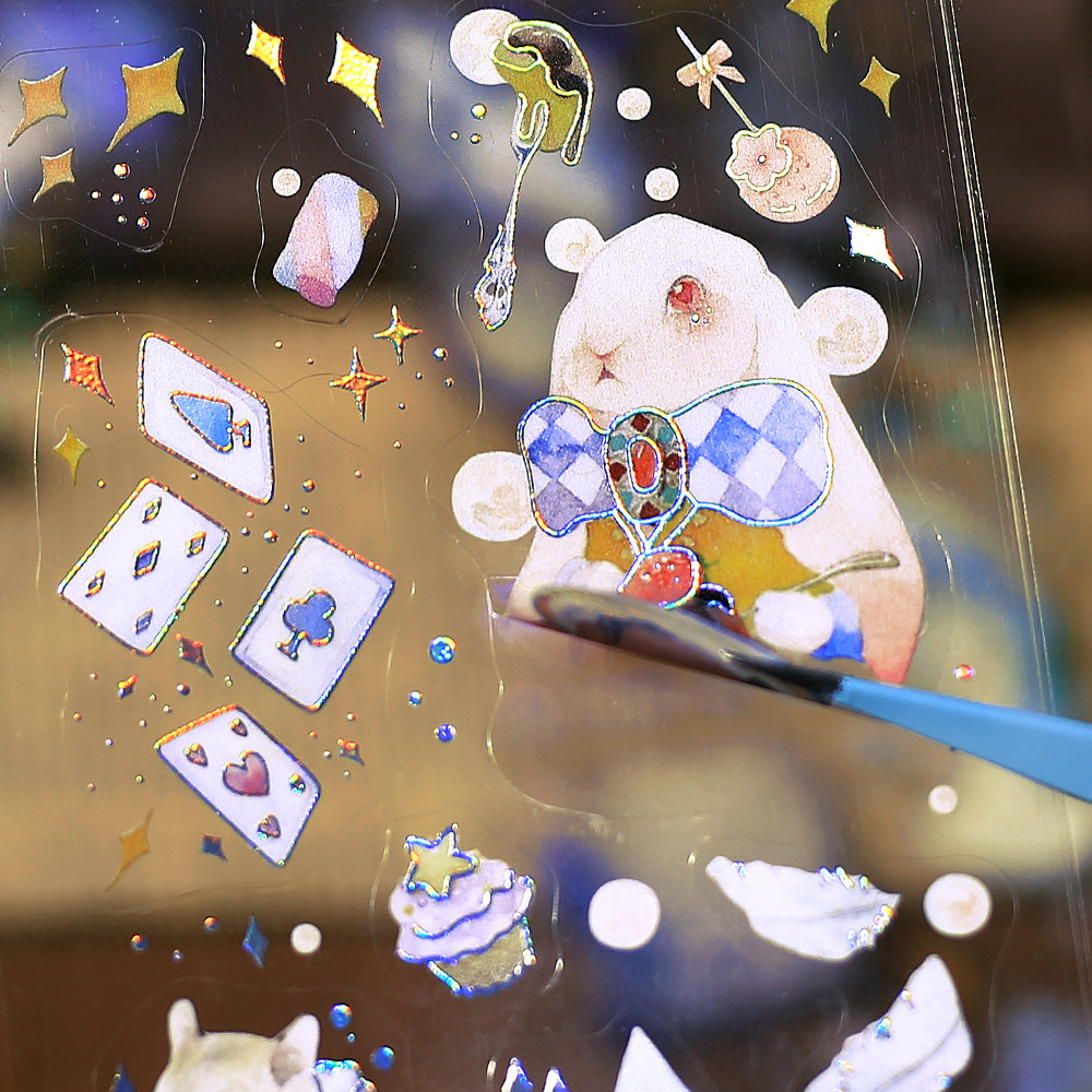 BGM Foil Stamping Iride Seal: Iride - Wonderland — detail view